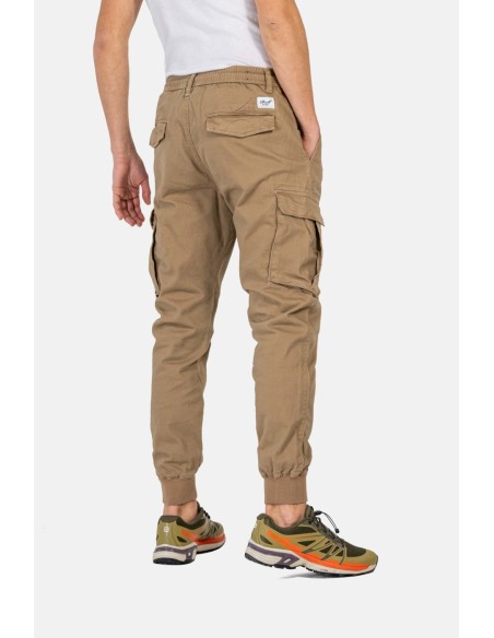PANTALON CHICO CARGO REELL COLOR SAND
