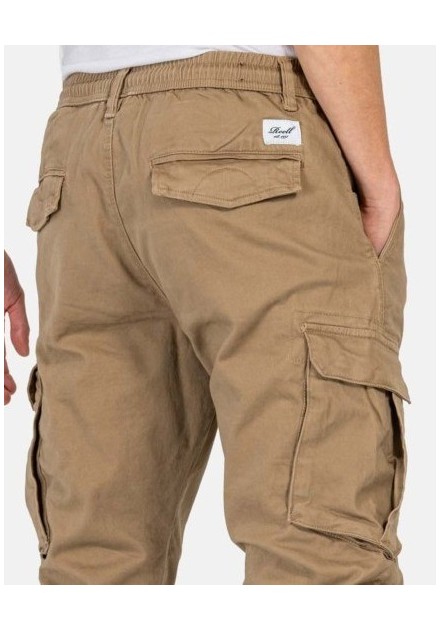 PANTALON CHICO CARGO REELL COLOR SAND