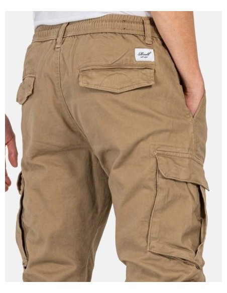 PANTALON CHICO CARGO REELL COLOR SAND