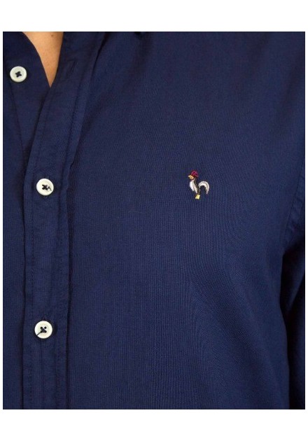 CAMISA CHICO PATADEGAYO LISA COLOR AZUL MARINO