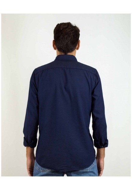 CAMISA CHICO PATADEGAYO LISA COLOR AZUL MARINO