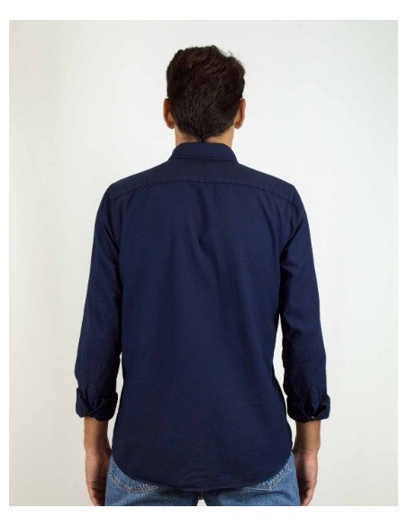 CAMISA CHICO PATADEGAYO LISA COLOR AZUL MARINO