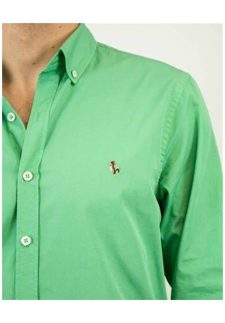 CAMISA CHICO PATADEGAYO LISA COLOR VERDE