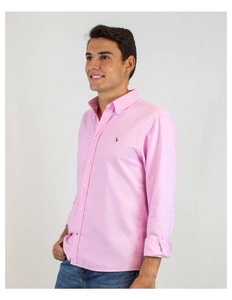 CAMISA CHICO PATADEGAYO LISA COLOR ROSA