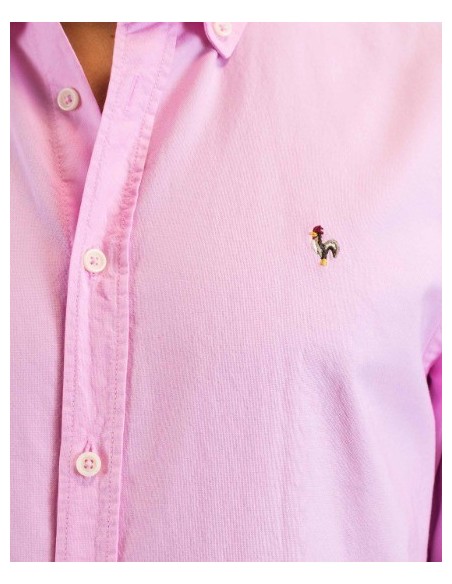 CAMISA CHICO PATADEGAYO LISA COLOR ROSA