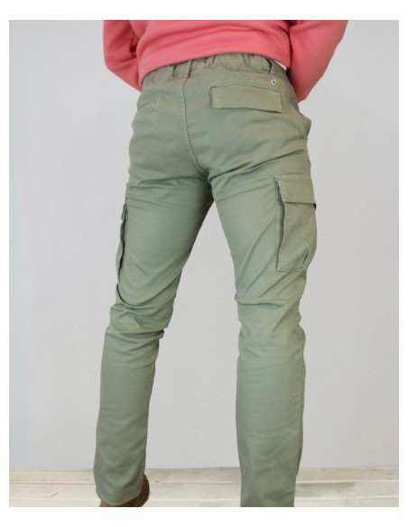 PANTALON CHICO PATADEGAYO COLOR VERDE AGUA
