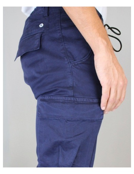 PANTALON CHICO CARGO PATADEGAYO  COLOR MARINO