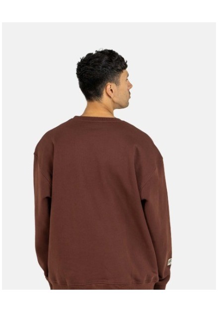 SUDADERA UNISEX REELL COLOR CEREZA OSCURA