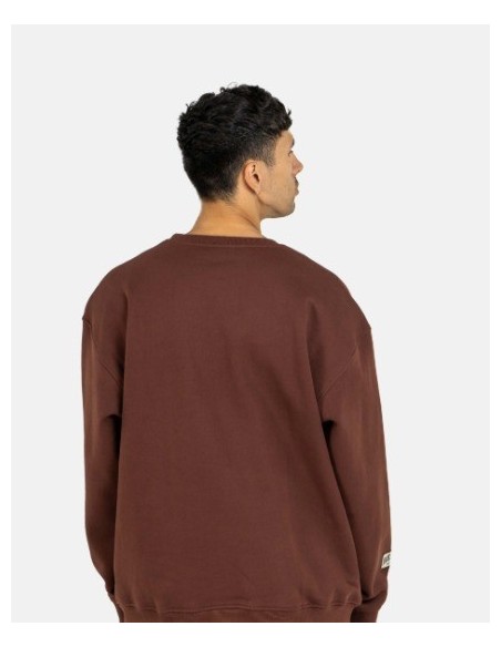 SUDADERA UNISEX REELL COLOR CEREZA OSCURA