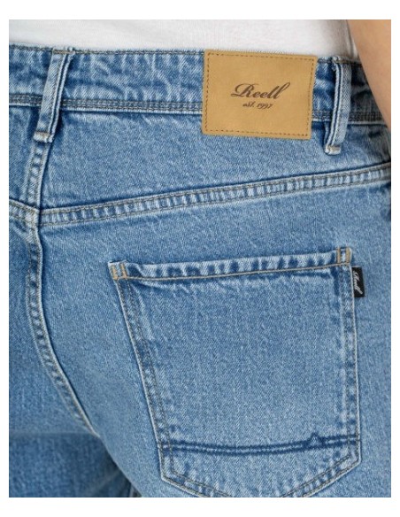 PANTALON CHICO VAQUERO REELL COLOR MEDIO