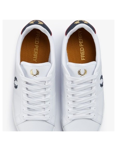 ZAPATILLA UNISEX FRED PERRY COLOR BLANCA