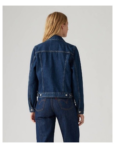 CAZADORA CHICA LEVIS COLOR AZUL OSCURO