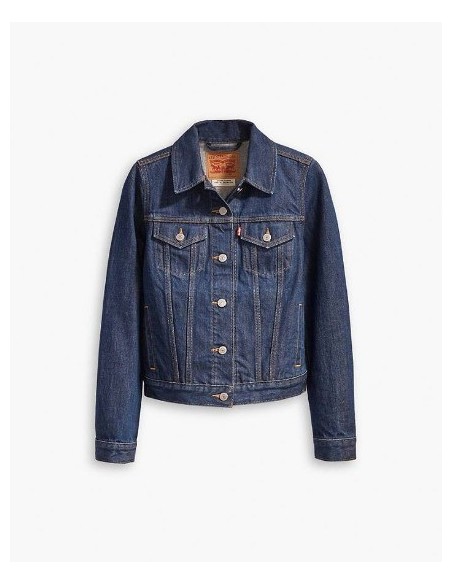 CAZADORA CHICA LEVIS COLOR AZUL OSCURO
