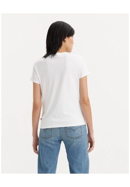 CAMISETA CHICA LEVIS  COLOR BLANCA
