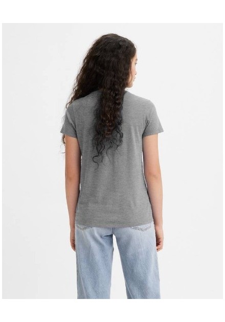 CAMISETA CHICA LEVIS COLOR GRIS