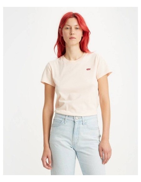 CAMISETA CHICA LEVIS COLOR ROSA