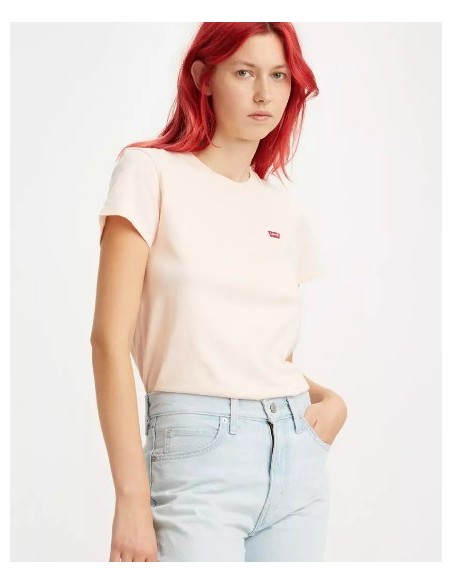 CAMISETA CHICA LEVIS COLOR ROSA