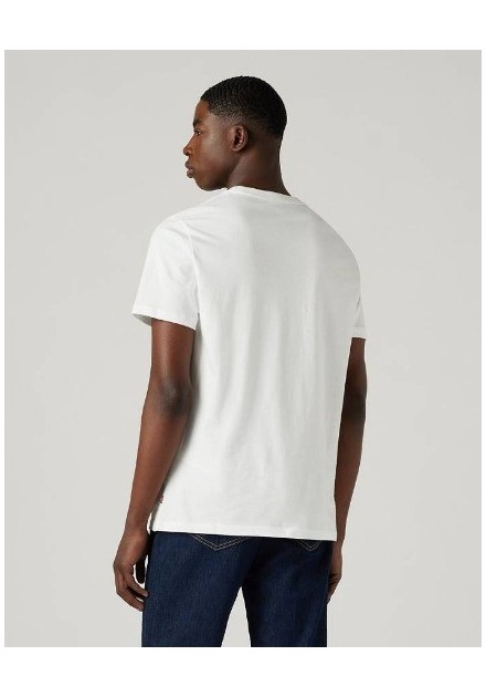 CAMISETA CHICO LEVIS COLOR  BLANCA