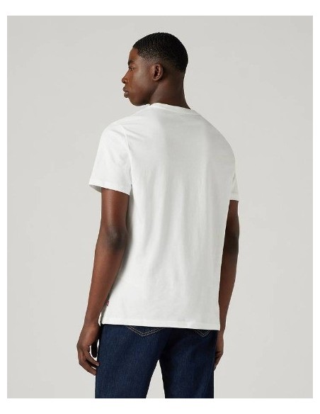 CAMISETA CHICO LEVIS COLOR  BLANCA