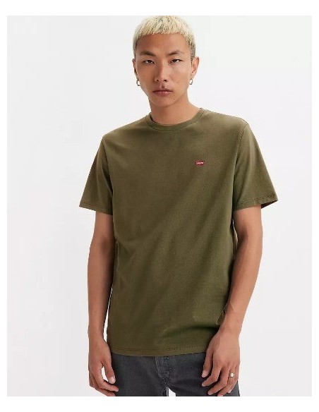 CAMISETA CHICO LEVIS COLOR VERDE