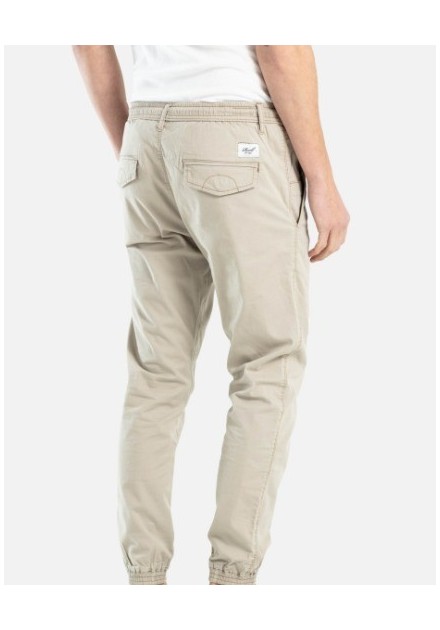 PANTALON CHICO REELL AJUSTE ACANALADO COLOR BEIG