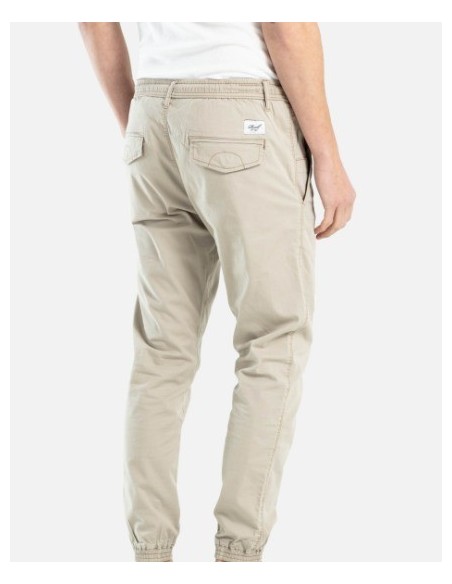 PANTALON CHICO REELL AJUSTE ACANALADO COLOR BEIG