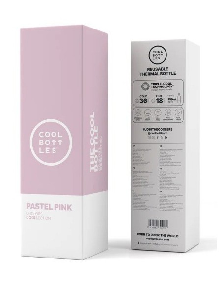 BOTELLA 750ML COOL BOTTLES PINK