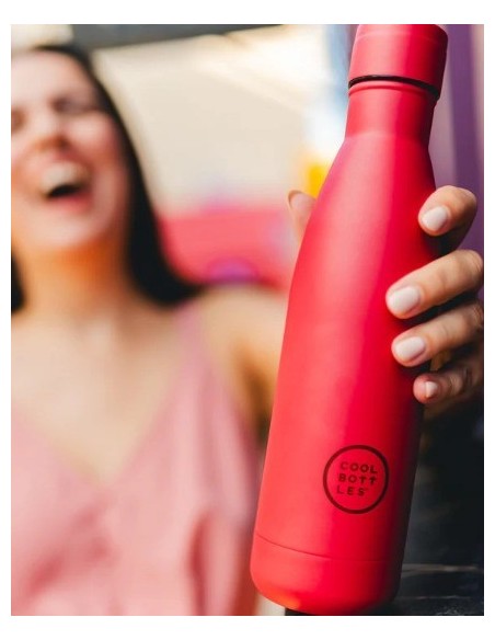 BOTELLA 500ML VIVID RED