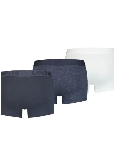 BOXER CHICO LEVIS PACK DE COLORES MARINO-BLANCO-PETROLEO