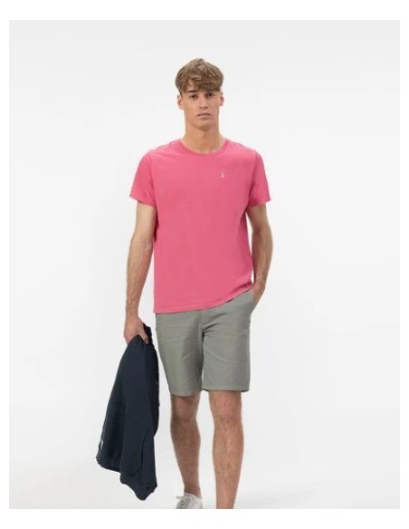 CAMISETA UNISEX EL PULKPO COLOR ROSA CHICLE