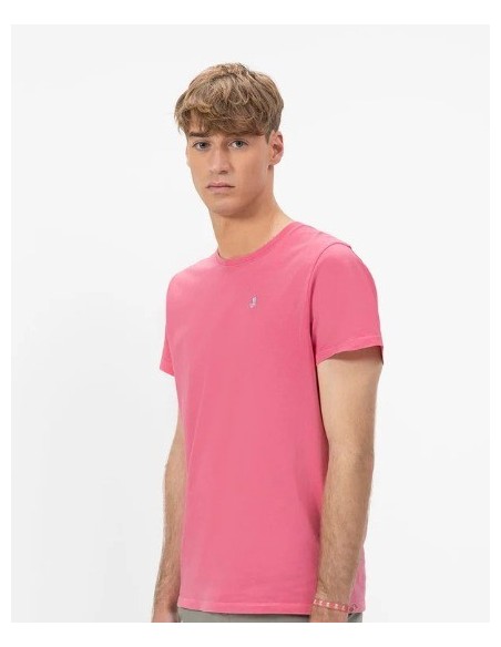 CAMISETA UNISEX EL PULKPO COLOR ROSA CHICLE