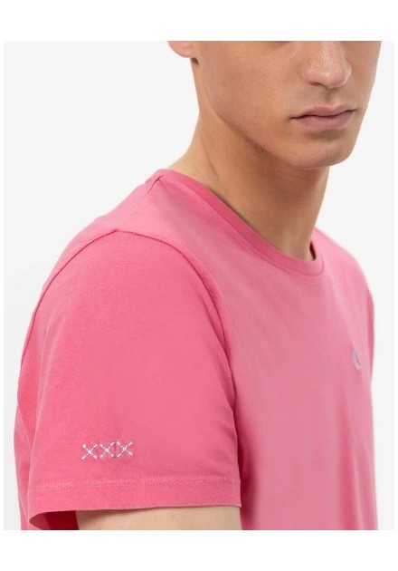 CAMISETA UNISEX EL PULKPO COLOR ROSA CHICLE