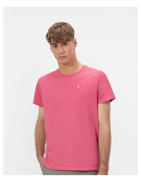CAMISETA UNISEX EL PULKPO COLOR ROSA CHICLE