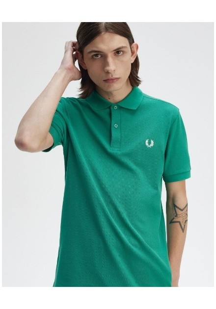 POLO CHICO FRED PERRY COLOR VERDE MANZANA
