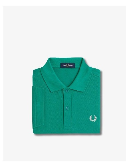 POLO CHICO FRED PERRY COLOR VERDE MANZANA