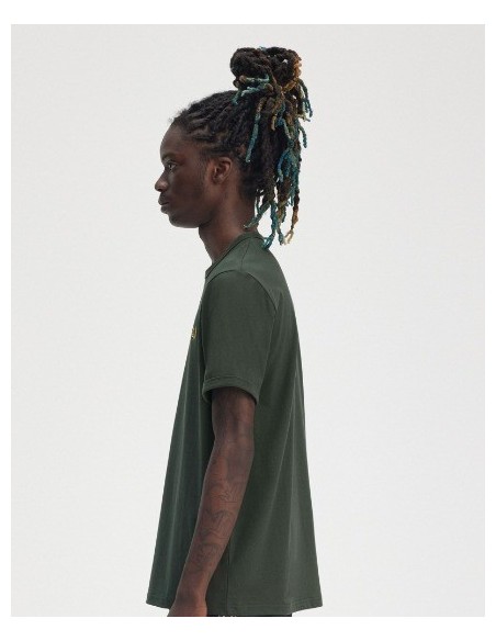 CAMISETA CHICO FRED PERRY COLOR VERDE X89