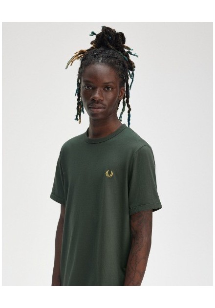 CAMISETA CHICO FRED PERRY COLOR VERDE X89