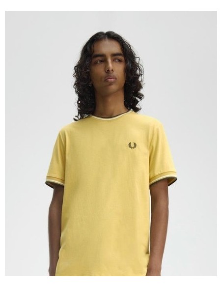 CAMISETA CHICO FRED FERRY COLOR AMARILLO