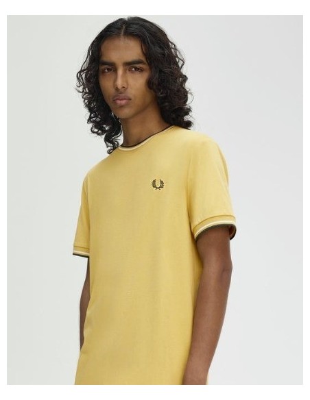 CAMISETA CHICO FRED FERRY COLOR AMARILLO