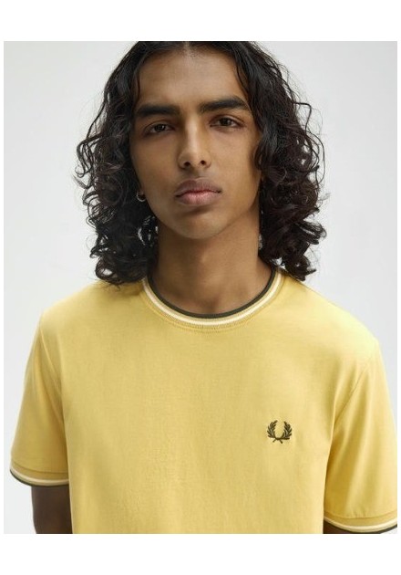 CAMISETA CHICO FRED FERRY COLOR AMARILLO