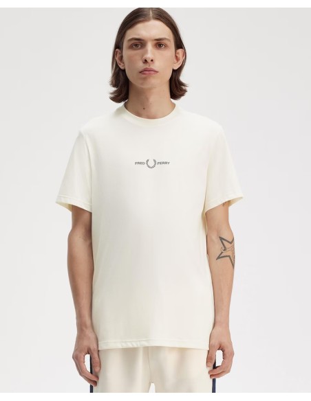 CAMISETA CHICO FRED PERRY COLOR BEIG F79