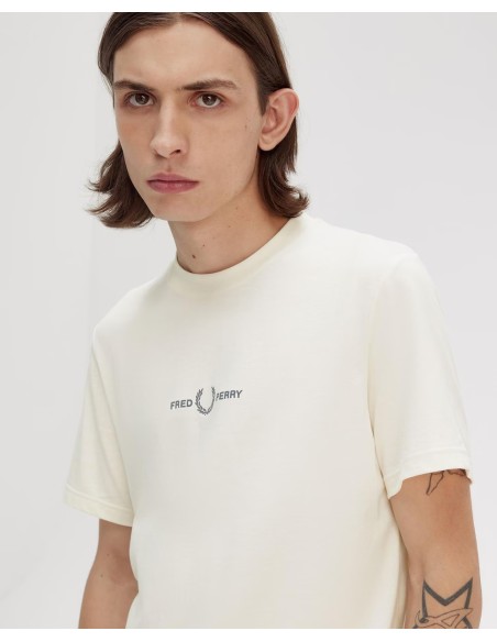 CAMISETA CHICO FRED PERRY COLOR BEIG F79