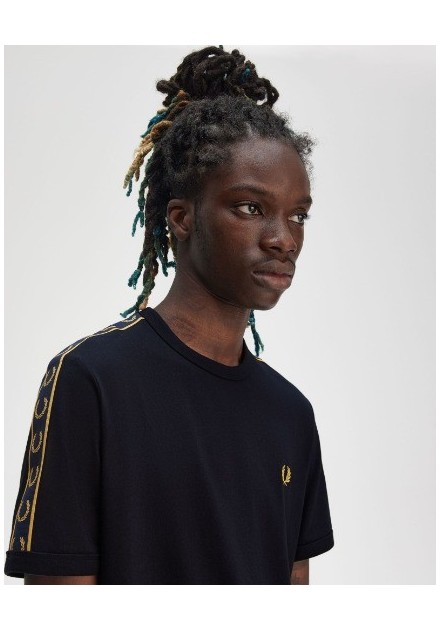 CAMISETA CHICO FRED PERRY COLOR MARINO W75