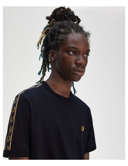 CAMISETA CHICO FRED PERRY COLOR MARINO W75