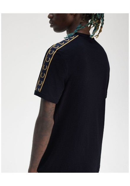 CAMISETA CHICO FRED PERRY COLOR MARINO W75