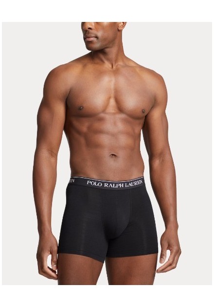 BOXER CHICO RALPH LAUREN PACK DE 3 COLOR NEGRO