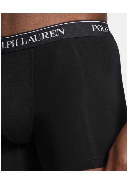 BOXER CHICO RALPH LAUREN PACK DE 3 COLOR NEGRO
