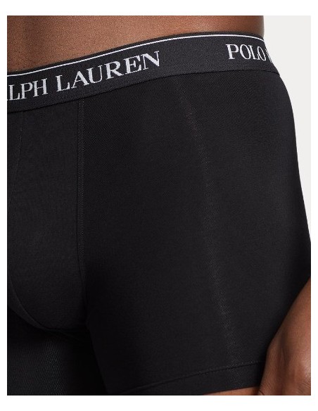 BOXER CHICO RALPH LAUREN PACK DE 3 COLOR NEGRO