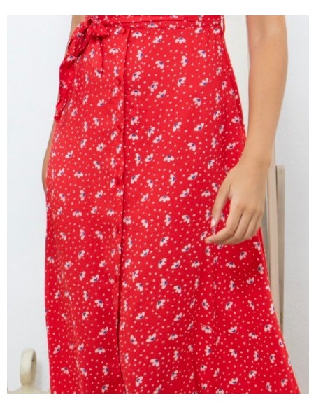 VESTIDO CHICA MISS SIDECAR COLOR 3 ROJO