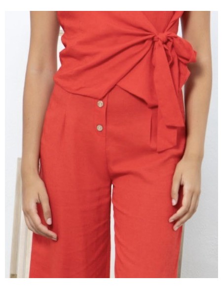 PANTALON CHICA MISS SIDECAR COLOR 3 ROJO